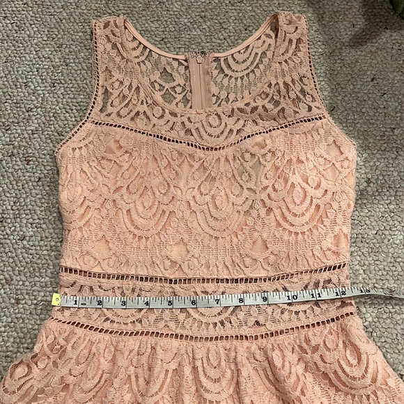 Trixxi romantic lace skater dress 3 - Picture 8 of 9